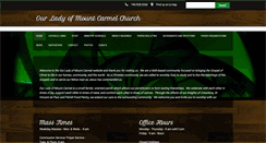 Desktop Screenshot of olmcbuckeyelake.org